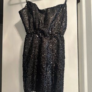 Black sparkly dress